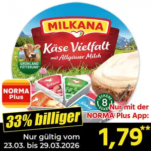 Milkana Schmelzkäse
