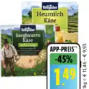 Bild 1 von Bergader Bergbauern Käse, Heumilchkäse oder Bergkäse