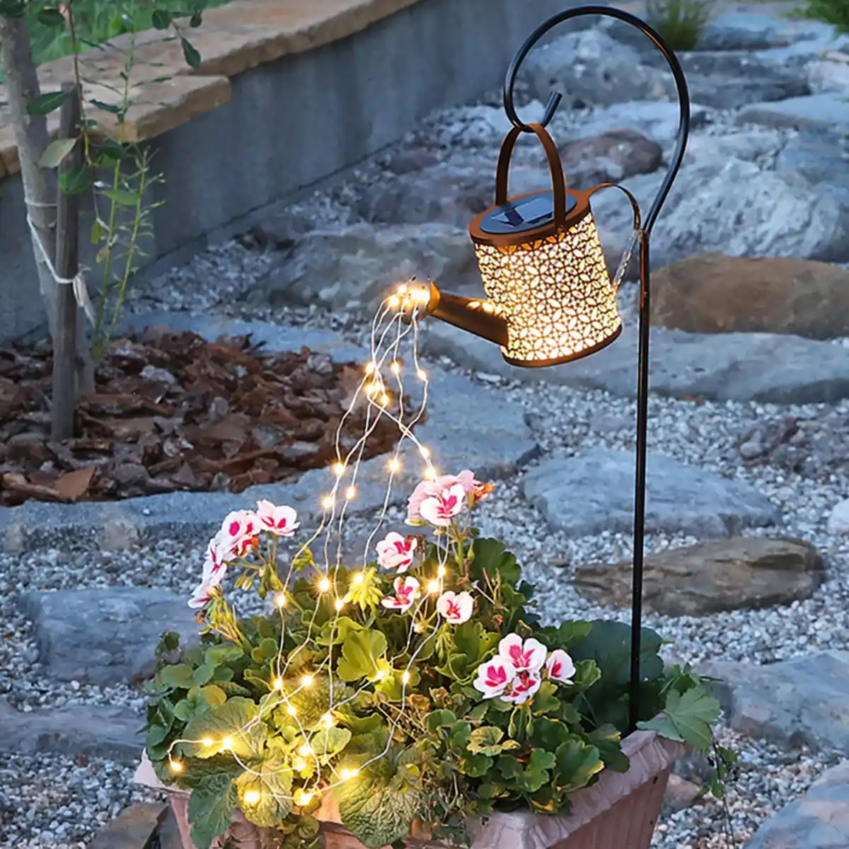 Bild 1 von I-Glow / Flower Power LED-Solar-Gießkanne