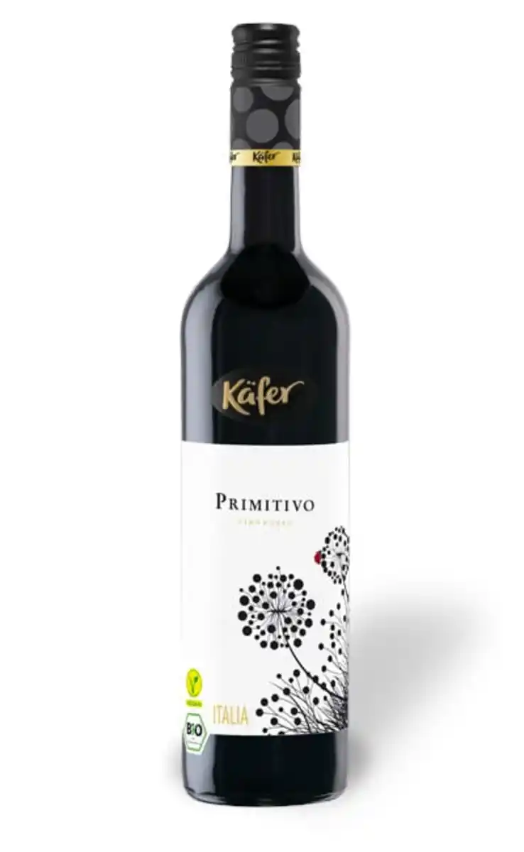 Bild 1 von Käfer Rotwein Primitivo trocken Italien 1 x 0,75 L