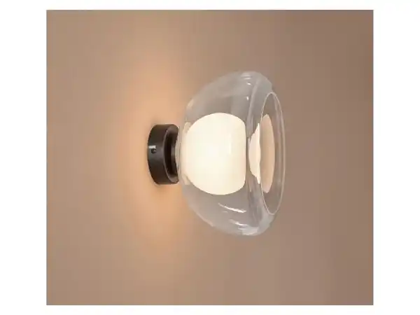 Bild 3 von LIVARNO home LED-Wand- und Deckenleuchte, Lampenschirm aus hochwertigem Glas