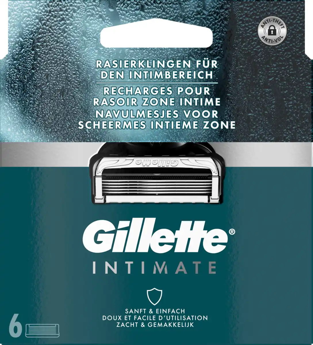Bild 1 von Gillette INTIMATE Rasierklingen, Intimate, 6 St