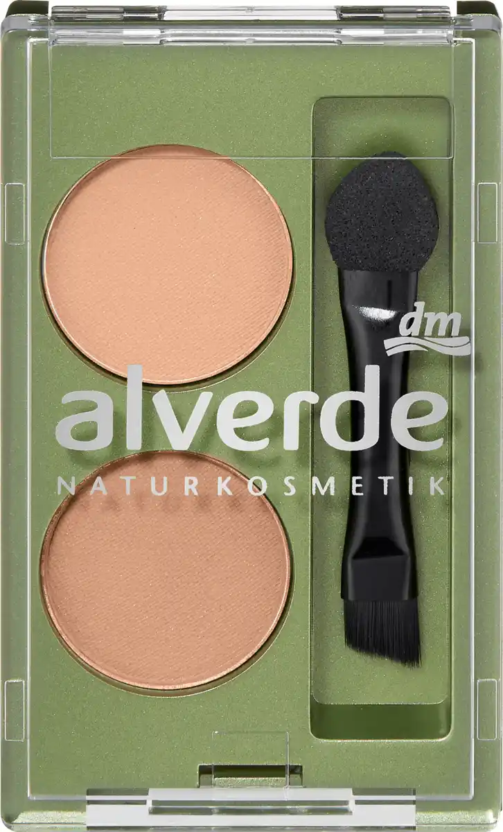 Bild 1 von alverde NATURKOSMETIK Augenbrauenpuder Duo 01 Light, 1,6 g