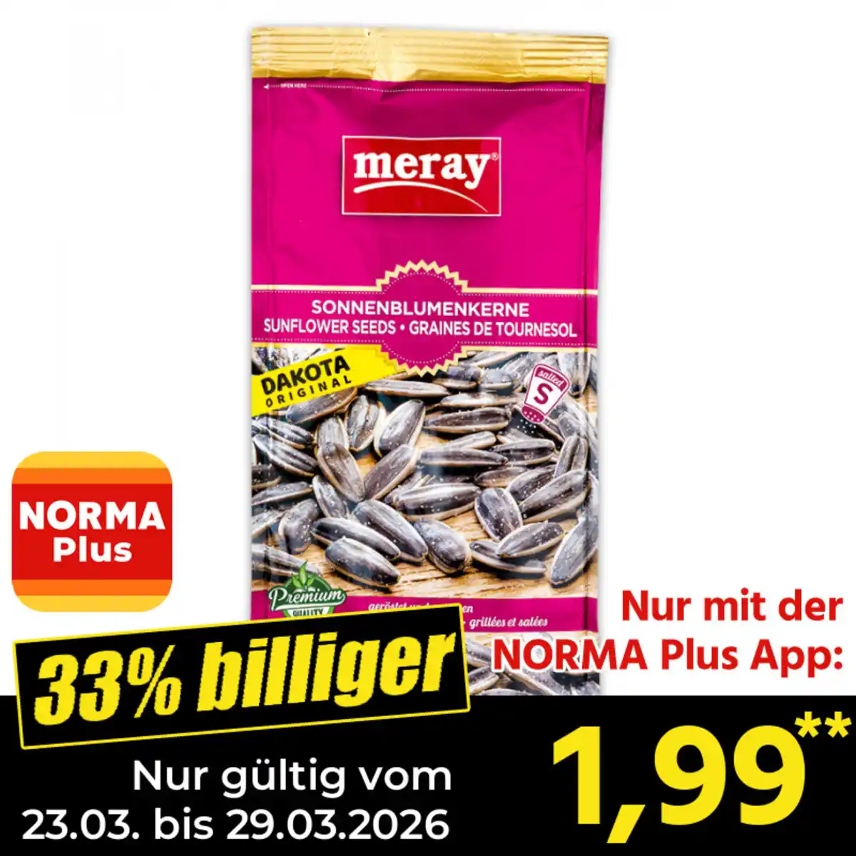 Bild 1 von Meray Sonnenblumenkerne