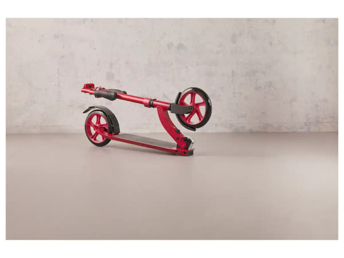 Bild 3 von CRIVIT Aluminium-Scooter Big Wheel (Rot)