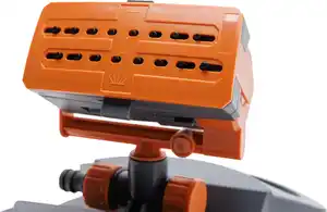 Primaster Viereckregner mit 18 Düsen & Ständer