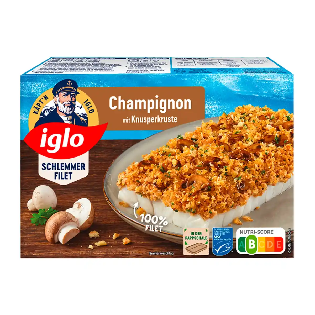 Bild 1 von IGLO Schlemmerfilet Champignon