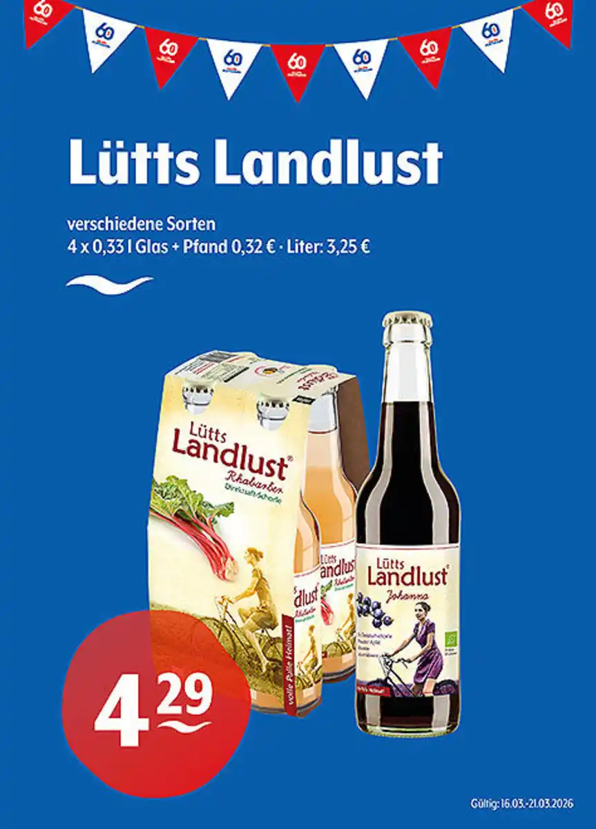Bild 1 von Lütts Landlust verschiedene Sorten