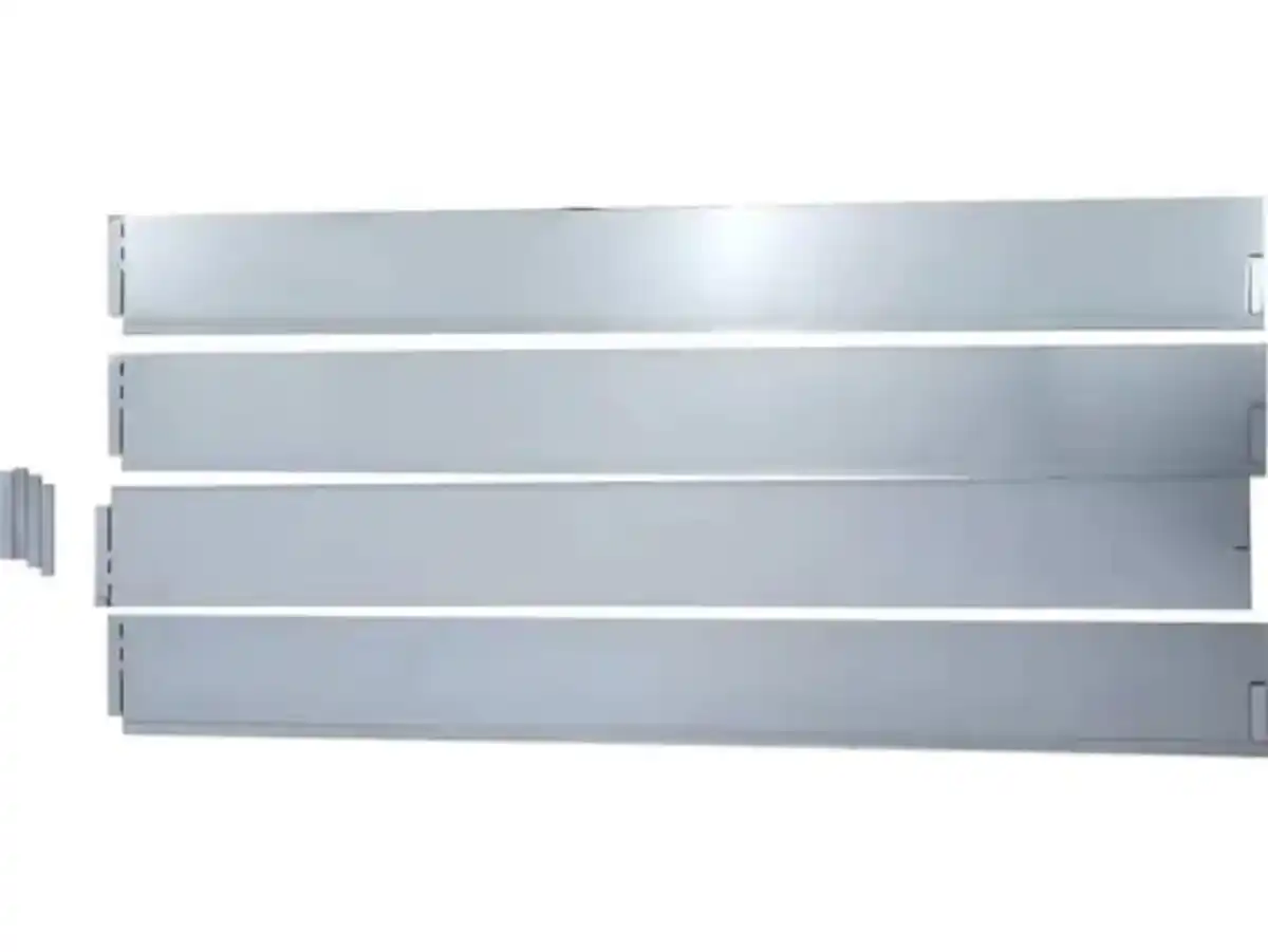 Bild 1 von TrendLine Rasenkante Metall 1,19 m x 13 cm verzinkt - 4 Stück