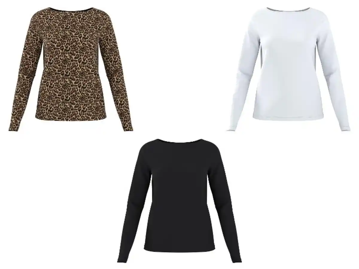 Bild 1 von esmara® Damen Langarmshirt