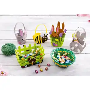 Tanner Deco Filztasche, -nest, -korb, -Osternest