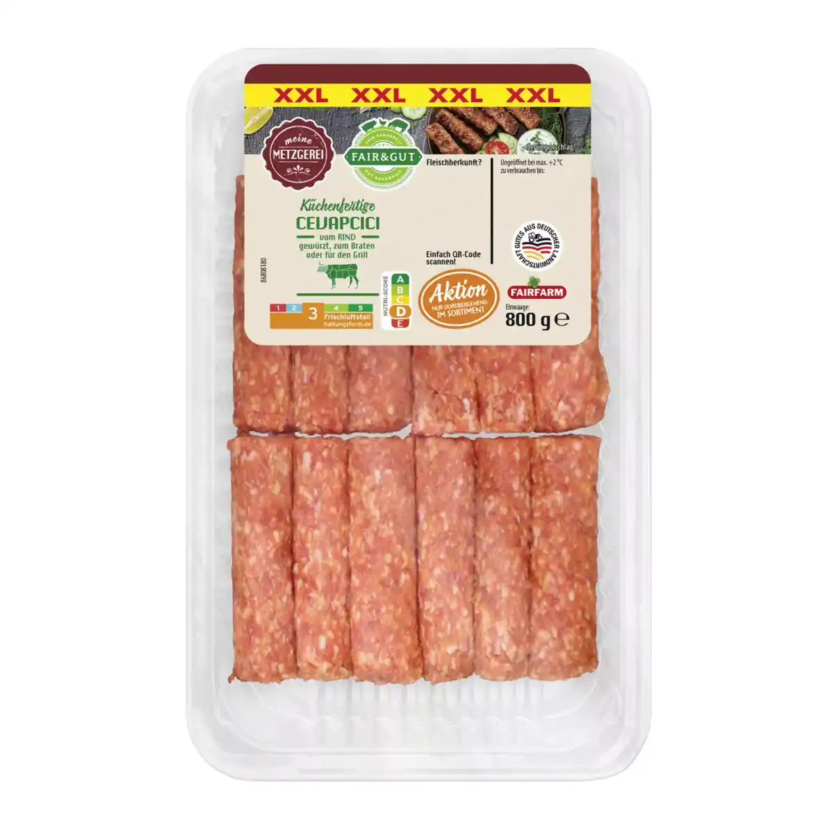 Bild 1 von FAIR & GUT Cevapcici XXL