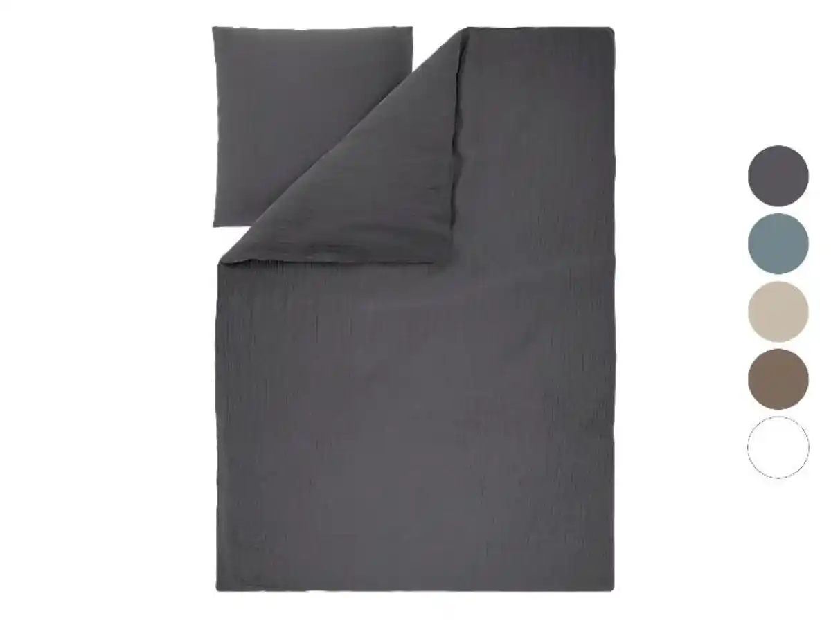 Bild 1 von LIVARNO® Musselin-Bettwäsche, 135 x 200 cm