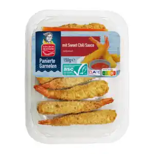 GOLDEN SEAFOOD Panierte Garnelen
