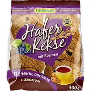 Haferkekse mit Rosinen (5%)