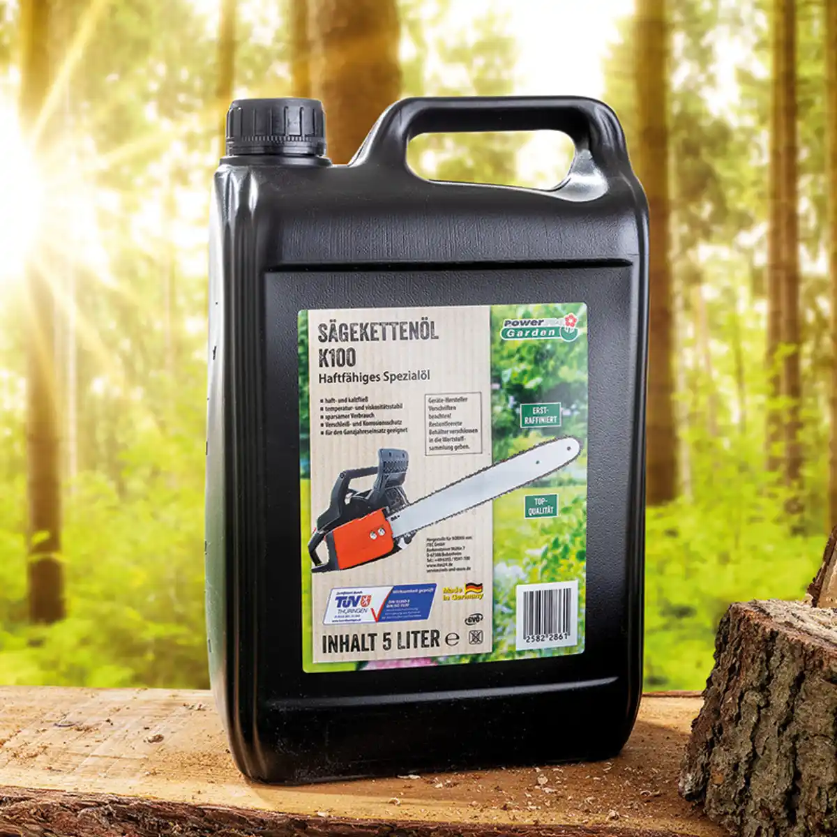 Bild 1 von Powertec Garden Sägekettenöl