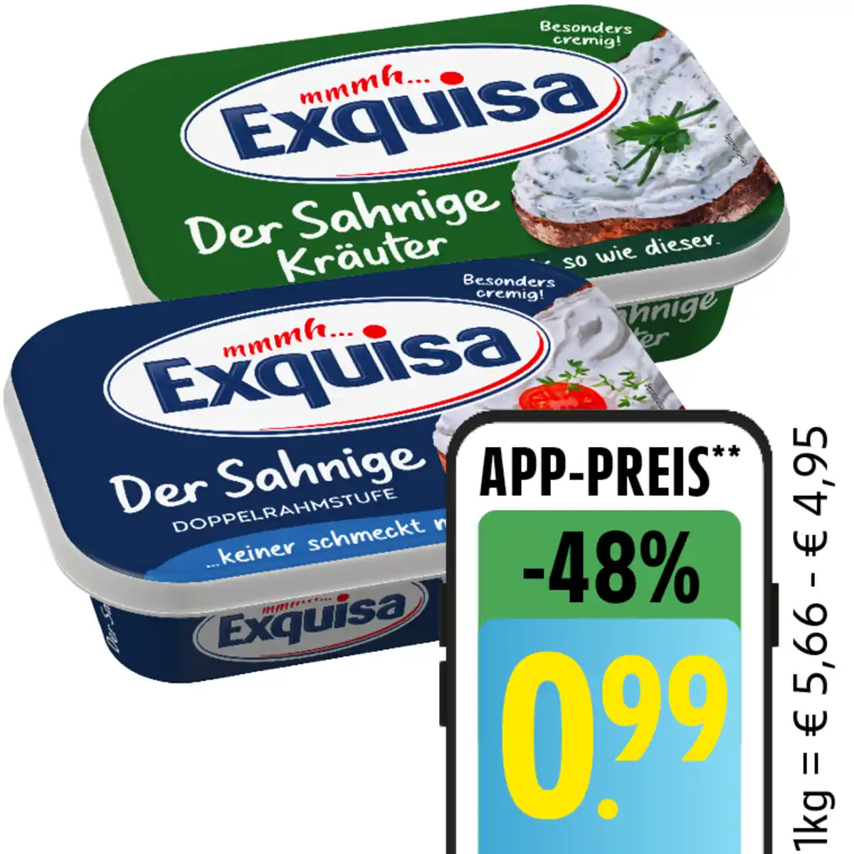 Bild 1 von Exquisa Frischkäse