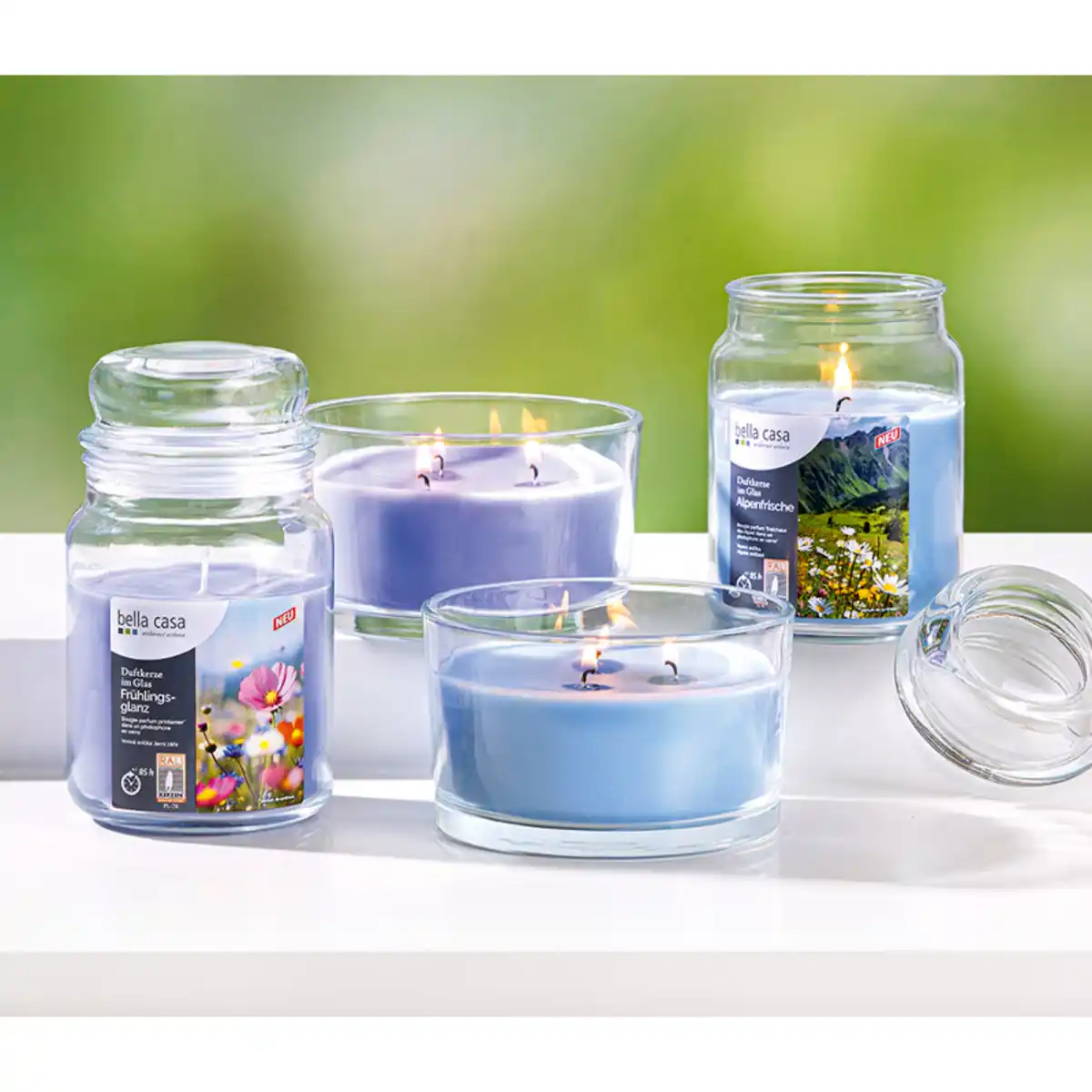 Bild 1 von Bella Casa 3-Docht-Kerze / XXL Bonbonglas