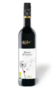 Käfer Rotwein Nero d`Avola trocken Italien 1 x 0,75 L bio/vegan