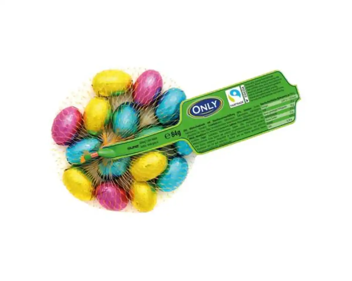 Bild 1 von Milchschokoladeneier mit Haselnusscreme