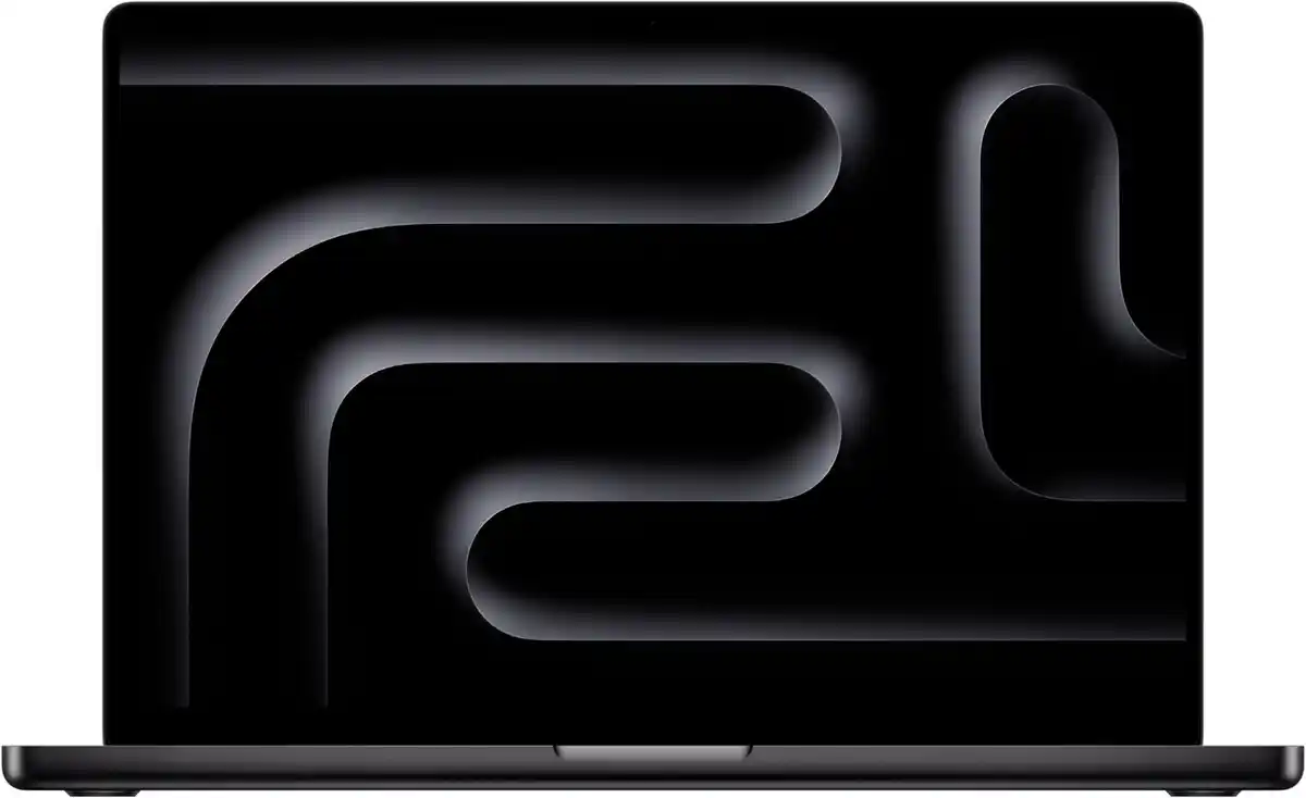 Bild 1 von MacBook Pro 16" (MGEE4D/A) space schwarz, 48 GB RAM, 2000 GB SSD, MacOS Betriebssystem, 3456 x 2234 Auflösung