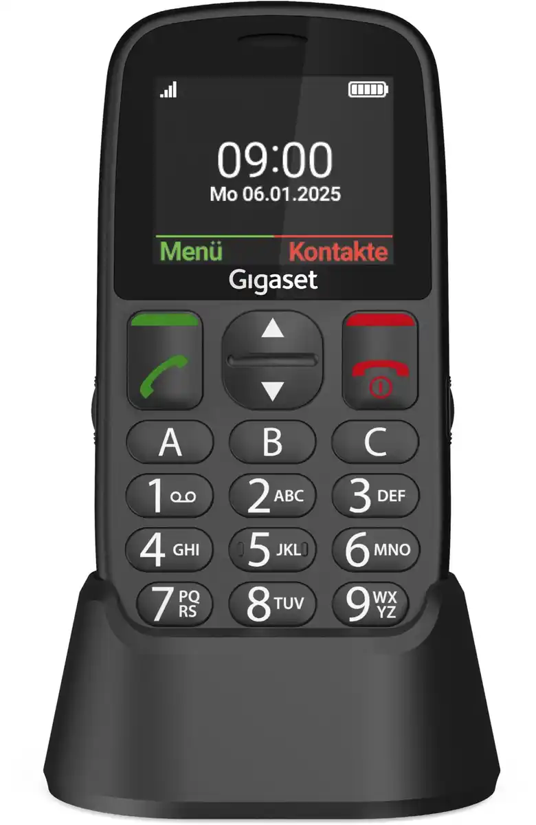 Bild 1 von GL395 Seniorenhandy schwarz