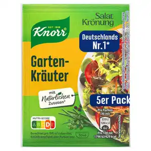 KNORR Salatkrönung Dressing, Gartenkräuter 450 ml