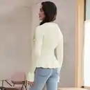 Bild 4 von Damen-Strickjacke mit Rüschen