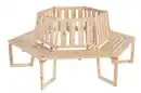 Bild 1 von Baumbank 6-Eckig & 360°, ca. 205 x 178 x 90 cm aus Tannenholz