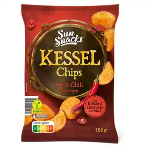 SUNSNACKS Kessel Chips 150 g, Sweet Chili