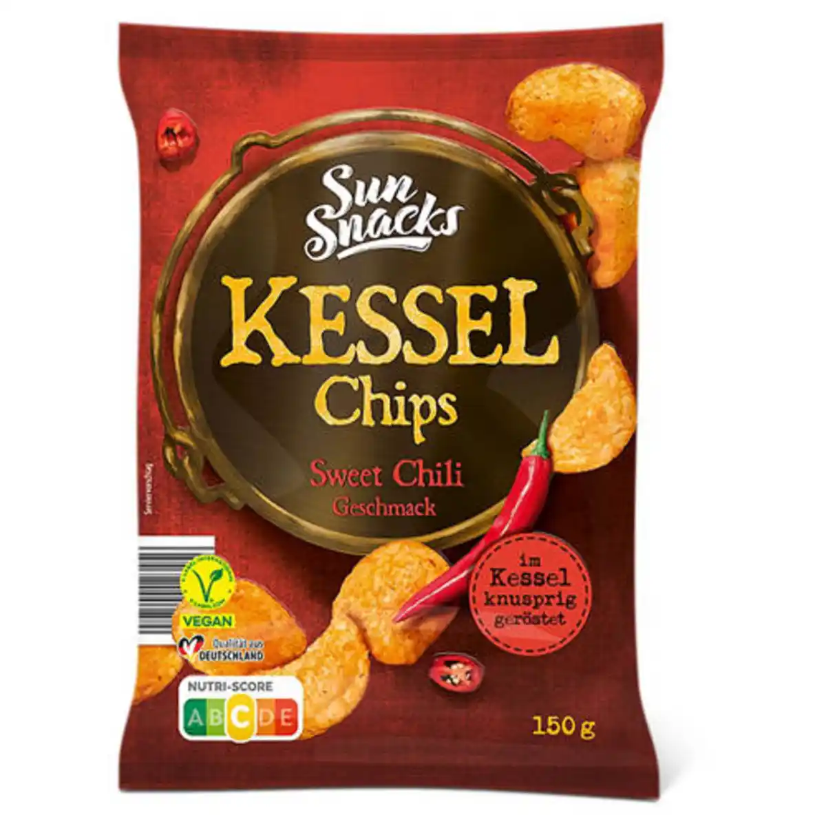 Bild 1 von SUNSNACKS Kessel Chips 150 g, Sweet Chili