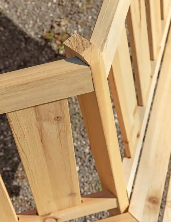 Bild 4 von Baumbank 6-Eckig & 360°, ca. 205 x 178 x 90 cm aus Tannenholz