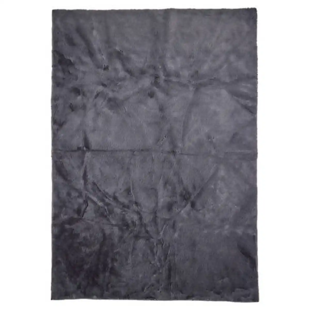 Bild 1 von HOME CREATION Kunstpelz Teppich, Dunkelgrau