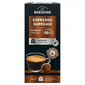 BARISSIMO Kaffeekapseln Espresso Supremo 20 Stück