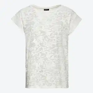 Damen-T-Shirt mit Lurex-Details