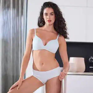 Damen-Minislip mit Gänseblümchen-Muster