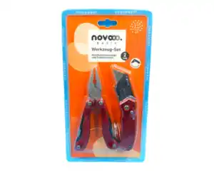 novooo Werkzeug-Set 2er Zange & Messer