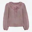 Bild 2 von Damen-Bluse mit Rüsche am Ausschnitt