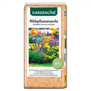 GARDENLINE Blühpflanzenerde 16 l