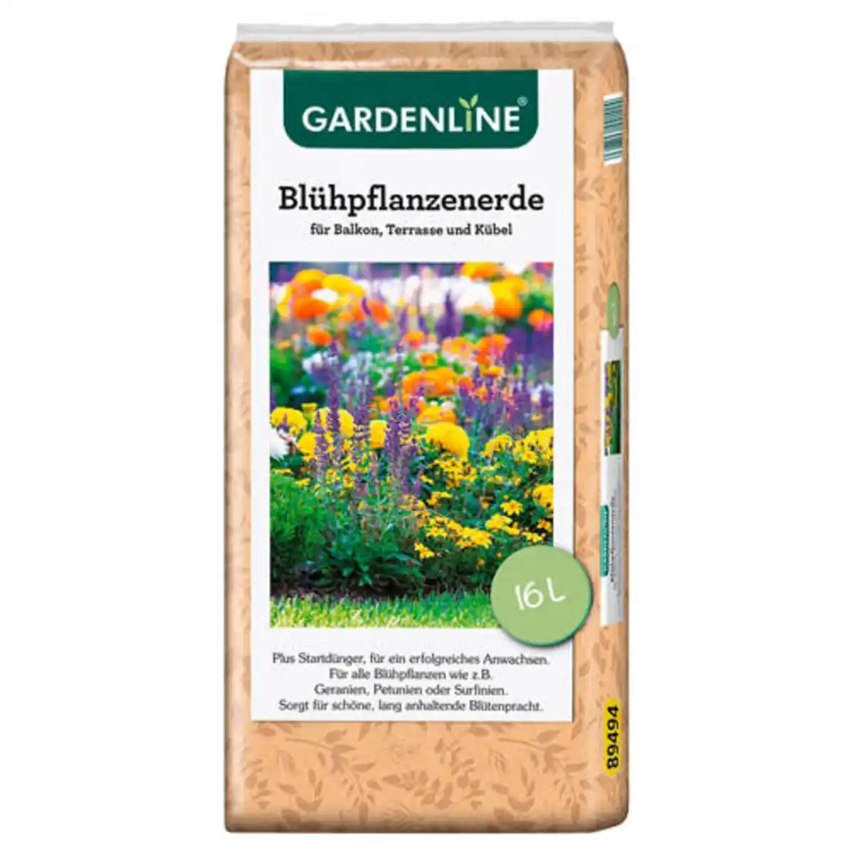 Bild 1 von GARDENLINE Blühpflanzenerde 16 l