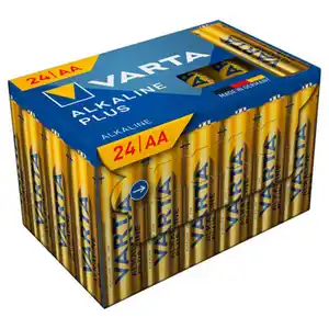 VARTA Branded Batteries AA/AAA 24 pcs FSDU, AA