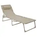 Bild 1 von BELAVI Sonnenliege, Taupe