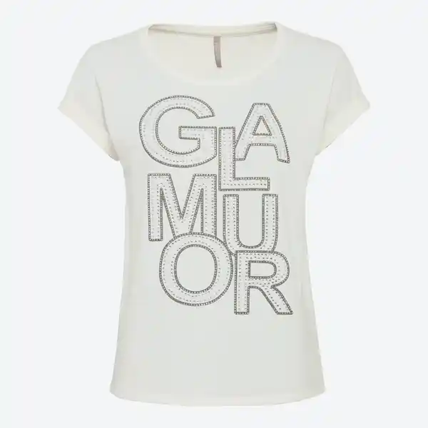 Bild 3 von Damen-T-Shirt mit Frontaufdruck