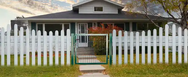 Bild 3 von Doppelstabmatten Gartentor ca. 100 x 100 cm - Moosgrün