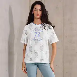 Damen-T-Shirt mit Spitze