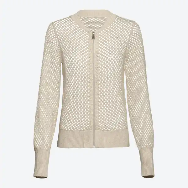 Bild 3 von Damen-Strickjacke mit Reißverschluss