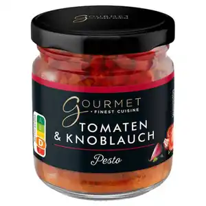 GOURMET FINEST CUISINE Pesto 190 g, Tomate-Knoblauch