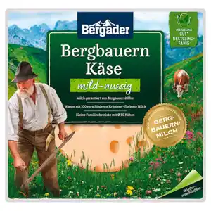BERGADER Bergbauern Käse 150 g, mild-nussig