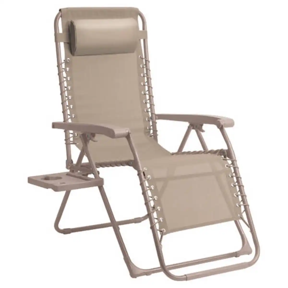 Bild 1 von BELAVI Relaxsessel, Faltbar, Taupe