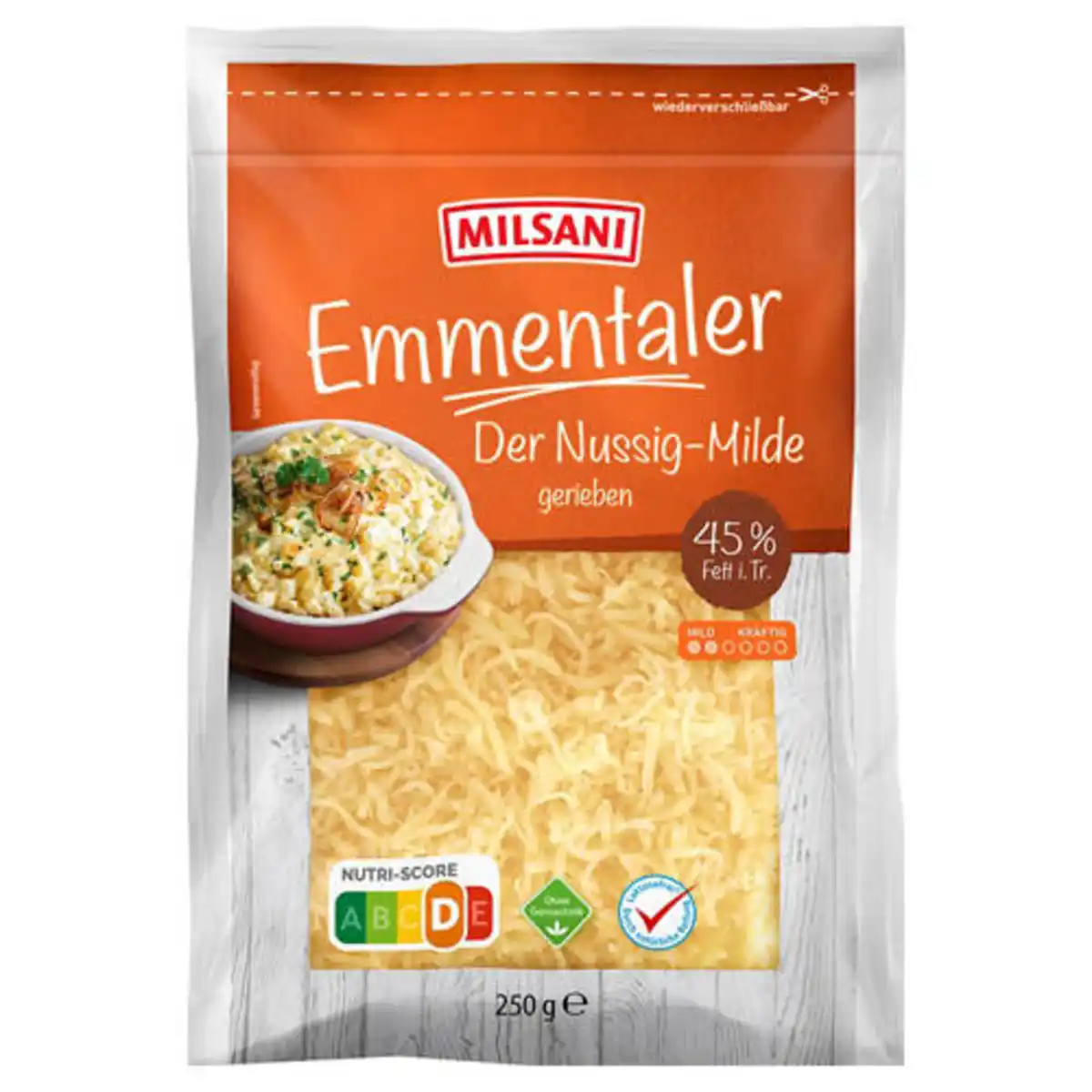 Bild 1 von MILSANI Emmentaler 250 g